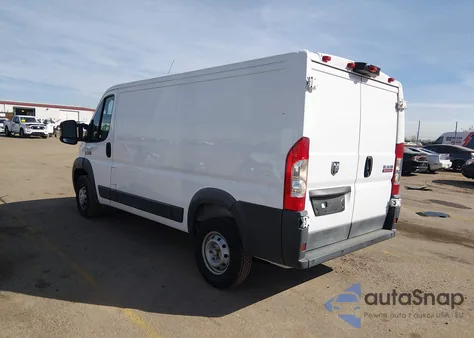 2018 Ram Promaster 1500 Low Roof 136 Wb from USA, damaged, VIN 3C6TRVAG5JE150388